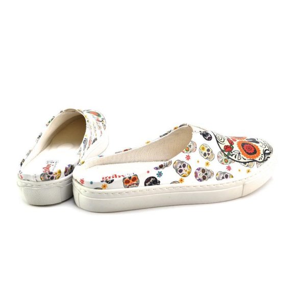 Goby Shoes - Day of the Dead Slippers - Calavera - Picture 5 of 5